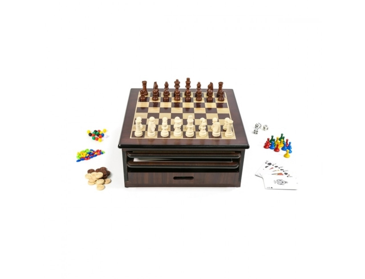 Deluxe Wooden Game House